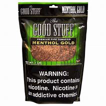 TOBACCO - GOOD STUFF 160Z MENTHOL GOLD